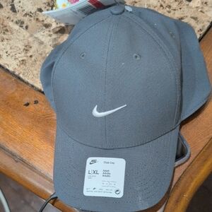 Nike Dark Gray Cap with White Logo